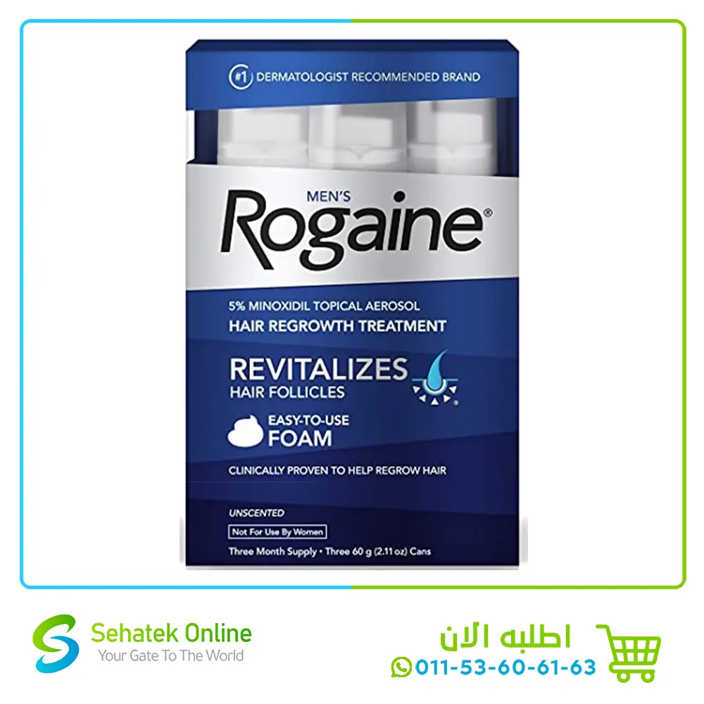 Rogaine 5%Minoxidil Foam