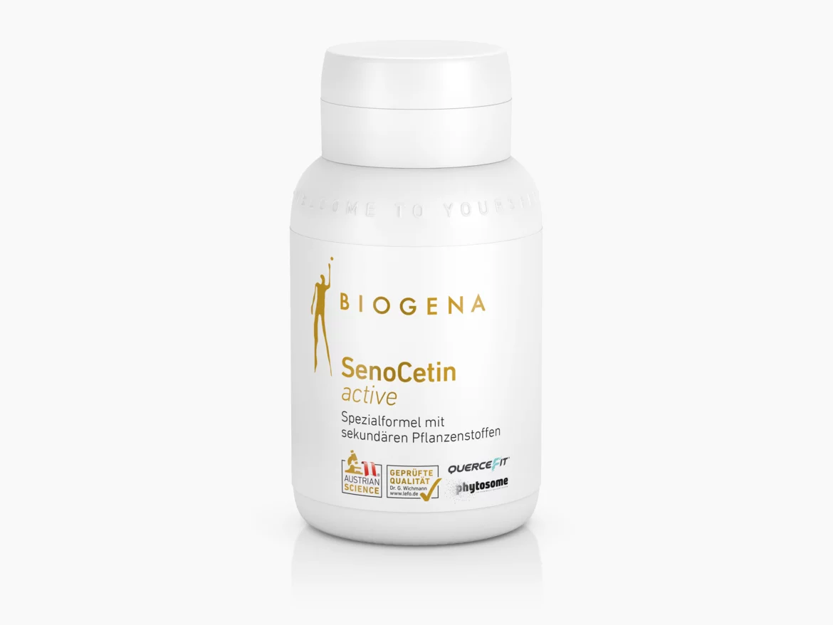 Biogena SenoCetin | Fisetin & Quercetin for Healthy Aging | 60 capsules
