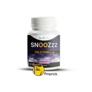 SofiLife SnooZzz Melatonin 5 mg | ميلاتونين 5 مجم لعلاج الأرق المزمن واضطرابات النوم الشديدة – 60 كبسولة – ®sofilife