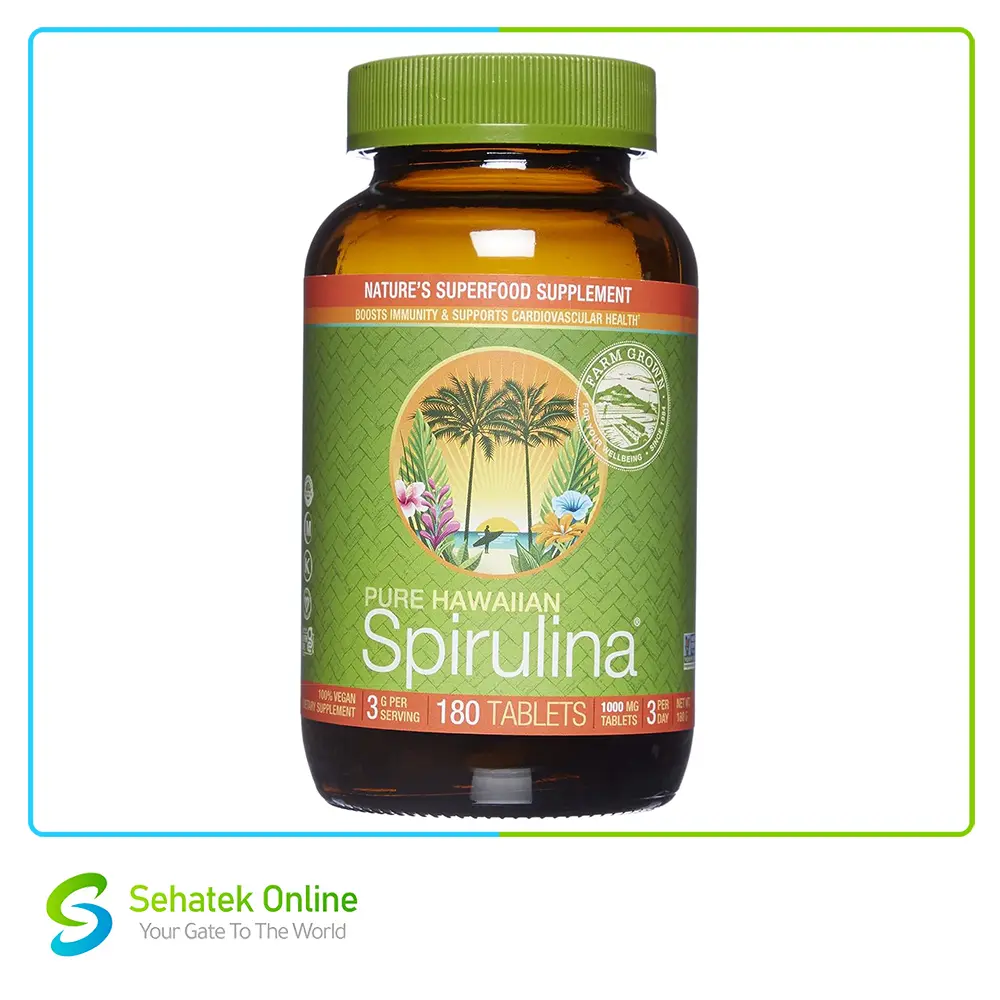 Spirulina 1000mg 180Tablets