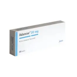 ادانكور أقراص 20 mg عدد 30 قرص