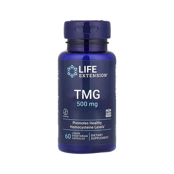 Life Extension TMG, 500 mg, 60 Liquid Vegetarian Capsules