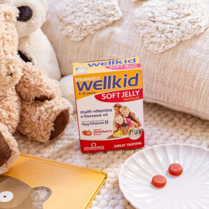 Vitabiotics WELLKID SOFT JELLY STRAWBERRY - 30 PASTILLES