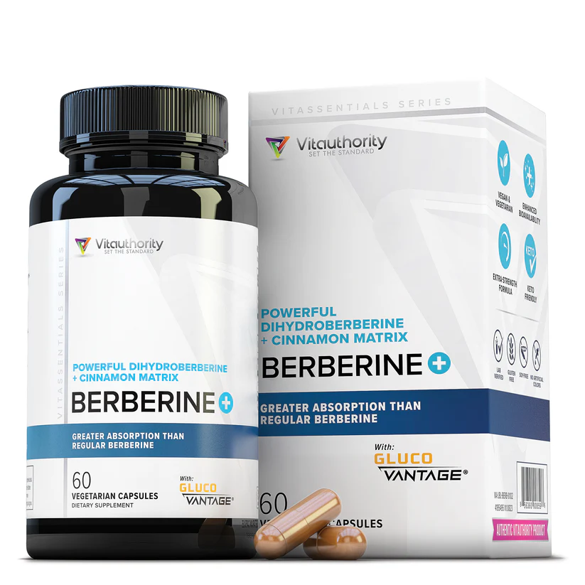 Dihydroberberine Supplement with Ceylon Cinnamon | 60 Capsules