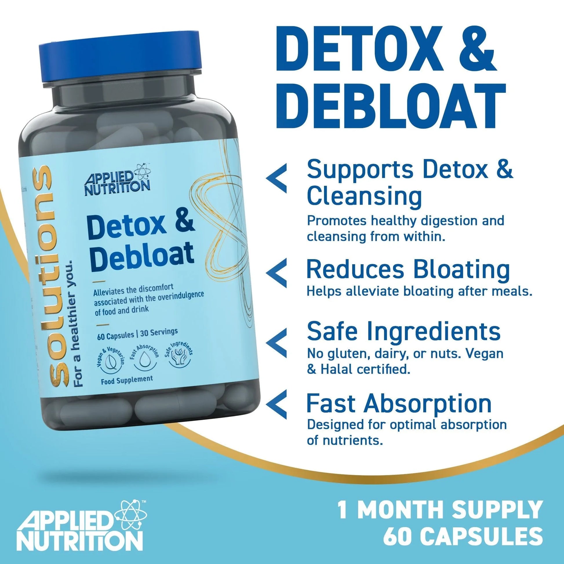 Detox & Debloat 60 capsules