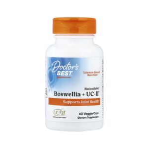 Doctor's BEST Boswellia + UC-II®, 60 Vegetarian Capsules