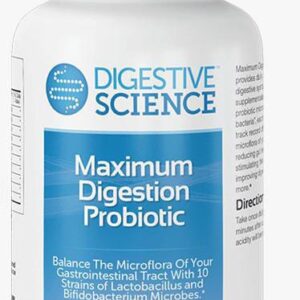 Digestive Science – Maximum Digestion Probiotic Supplement (60 Capsules)