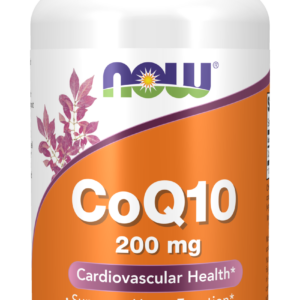 Now CoQ10 200 mg 60 Veg Capsules