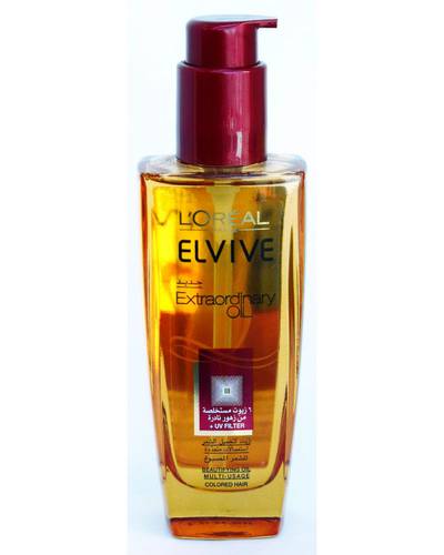 لوريا إلفيف زيت شعر إكسترا أورديناري للشعر المصبوغ 100 ml