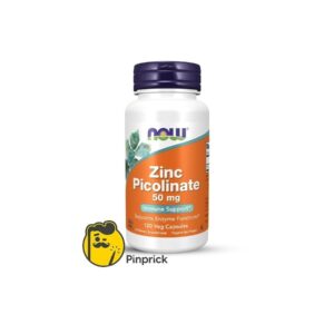 ZINC Picolinate 50mg | زنك - كبسولات نباتية 120 - ®Now Foods