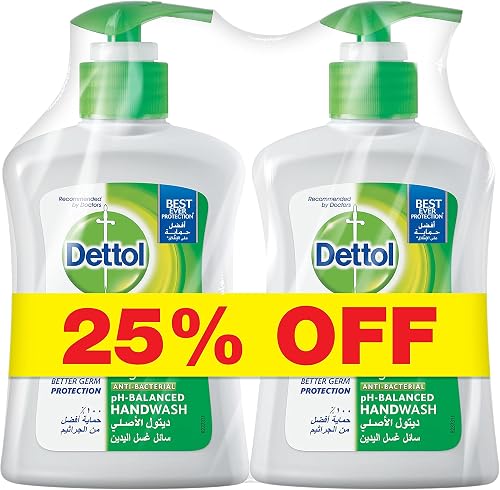 ديتول صابون سائل لليدين اوريجينال مضاد للبكتيريا 400 ml