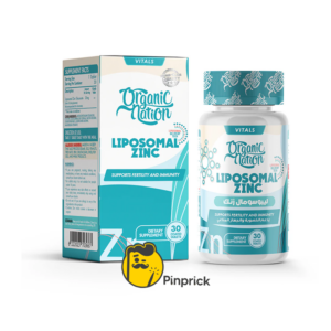 ليبوسومال زنك Liposomal Zinc 25mg - لدعم المناعة والخصوبة - 30 قرص | Organic Natione®