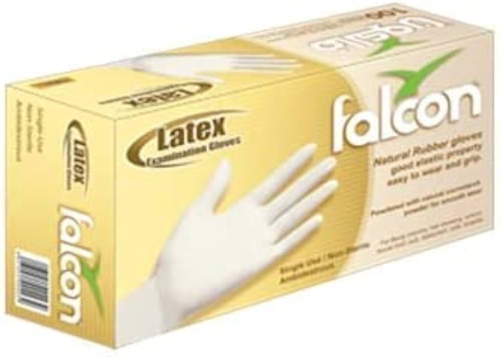 قفازات لاتكس (Xl)قطعة 100 قلم مقاس اكس-لارج