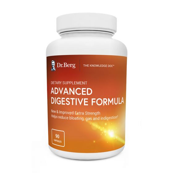 Dr Berg’s Advanced Digest Formula,90 Capsules تركيبة الهضم المتقدمة، 90 كبسولة، لصحة الهضم والجهاز الهضمى، وتقليل عسر الهضم والغازات والإنتفاخ