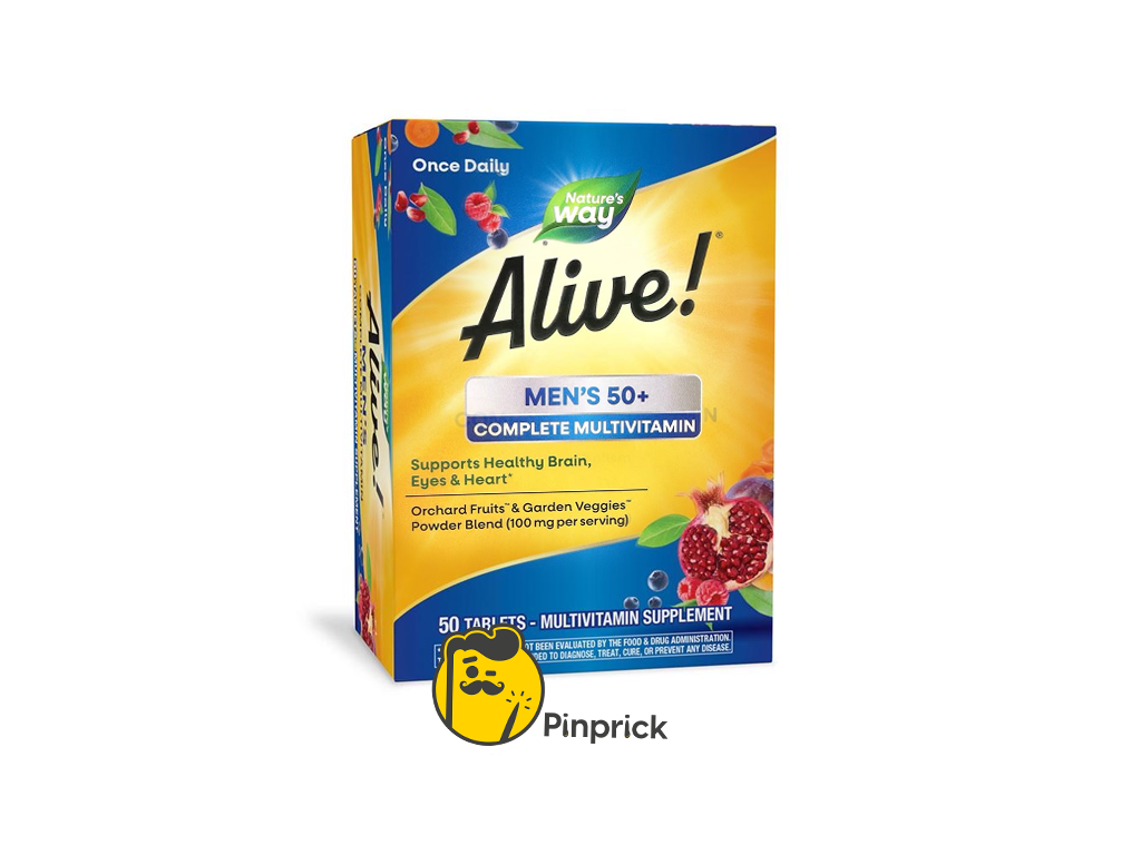50+ Alive® | Tablets 50 - Men’s Complete Multivitamin