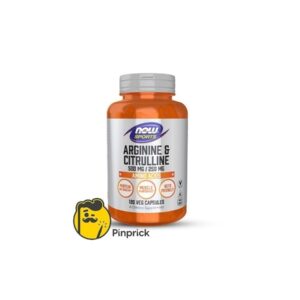 250-Arginine-500 & Citrulline | أرجينين و سيترولين - 500mg/250mg - كبسولة نباتية 120 - ®Now Sports