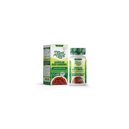 Organic Nation نيشن ريد كوريان جينسنغ – 60 قرص