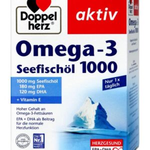 Doppelherz aktiv Omega-3 sea fish oil 1000 capsules 80 pieces