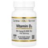 CALIFORNIA GOLD NUTRITION Vitamin D3 50 mcg 2,000 IU 90 Fish Gelatin Softgels