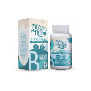 ڤيتامين ب مركب – B-Complex | قرص 120 – Organic Natione®