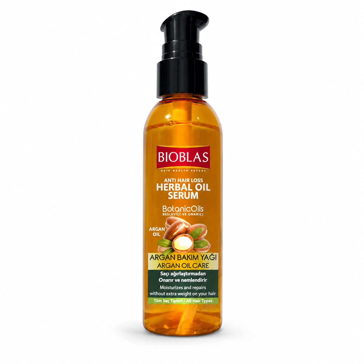 بيوبلاس زيت الأرجان لإصلاح الشعر ومنع التساقط Bioblas Argan Care - anti hair loss - 65 Ml