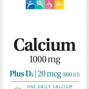21st Century Calcium Plus D Tablets, 1000 mg, 90 Count