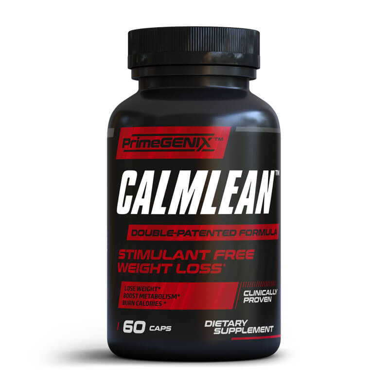 CalmLean Stimulant-Free Fat Burner for Effective Supports weight management – 60 Capsules