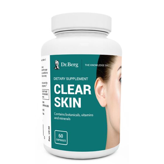 Dr Berg clear skin 60 caps