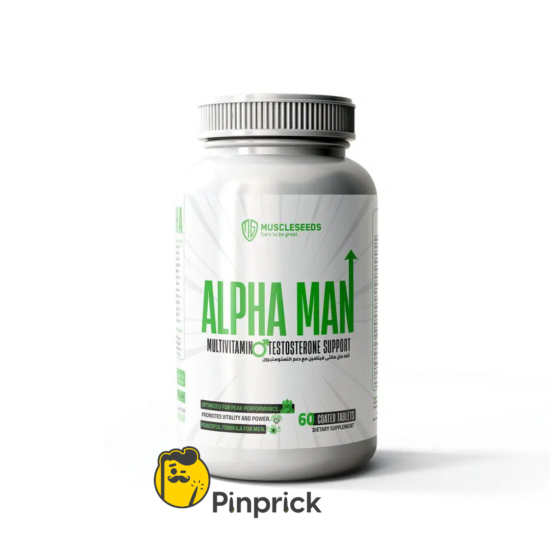 Alpha Man ألفا مان – أقوى مكمل لزيادة التستوستيرون ودعم صحة الرجل