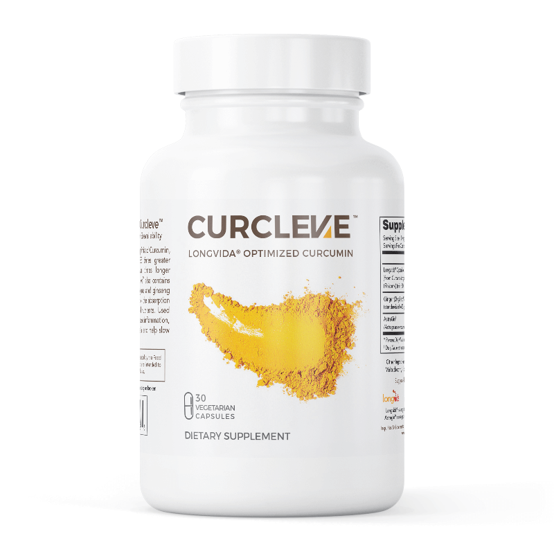 CurcLeve Curcumin Supplement | Advanced Bioavailability Support | 30 Capsules