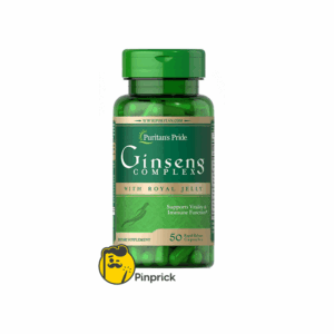 كبسولات جنسنج كومبليكس مع رويال جيلي - Ginseng Complex & Royal Jelly - كبسولة 50 - | PURITAN’S PRIDE®