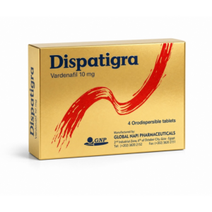 ديسباتيجرا Dispatigra 10mg | أقراص فاردينافيل Vardenafil الذائبة بالفم لعلاج ضعف الانتصاب - 4 أقراص