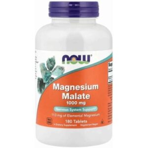 Premium Vital - Magnesium Malate (ATP Energy Matrix) 1000 mg - 180 Tablets - with Practical Pill Box - Advanced Systemic Muscle-Rhythm & Vitality-Flow Harmony - Non-GMO