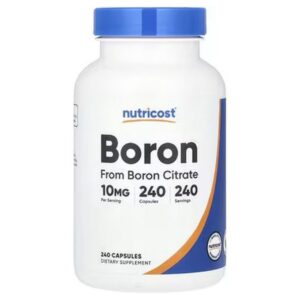 Nutricost Boron 10 mg, 240 Capsules