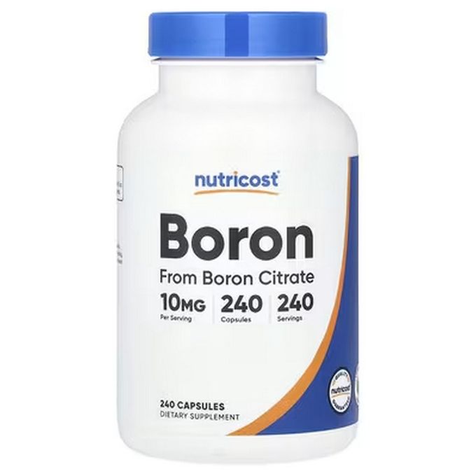 Nutricost Boron 10 mg, 240 Capsules