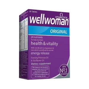 Wellwoman Original Multivitamin for Women – 60 Tablets | ويلومن أوريجينال فيتامينات متعددة للنساء