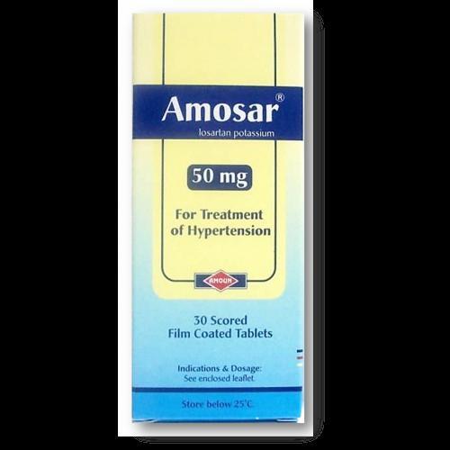 اموسار أقراص ضغط 50 mg 30 قرص