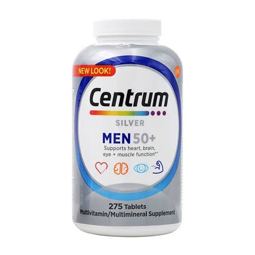 Centrum Silver Men 50+ | 275 Tablets