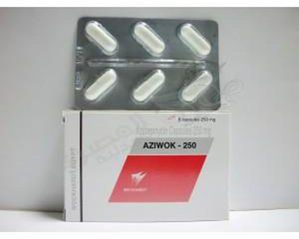 أزيترومين 250 م 6 كبسولات