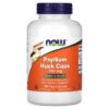 Now Food Psyllium Husk Capsules 700 mg 180 Vegetarian Capsules