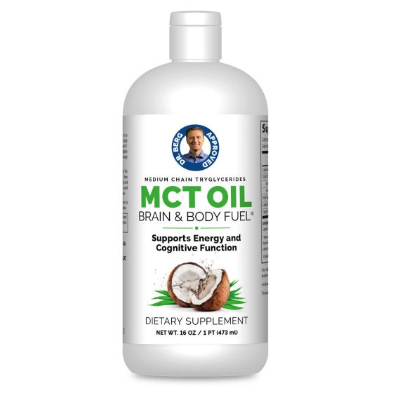 Dr Berg’s MCT Oil 16 OZزيت MCT من دكتور بيرج – زجاجة نصف لتر