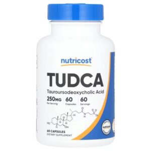 Nutricost TUDCA 250 mg, 60 Capsules