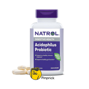 Natrol Acidophilus Probiotic – دعم مثالي لصحة الجهاز الهضمي والمناعي | 150 كبسول - ®Natrol