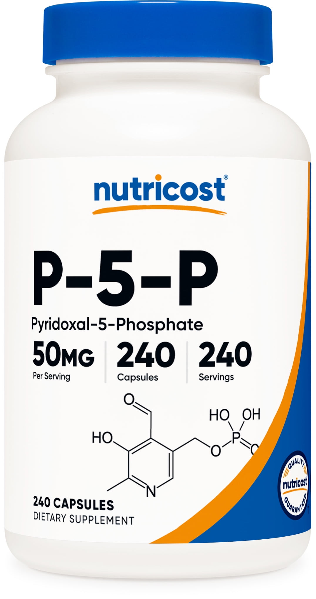 Nutricost P-5-P Vitamin B6 as Pyridoxal 5-Phosphate, 240 Capsules