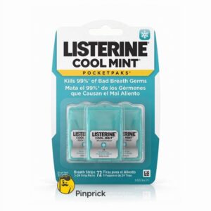 ليسترين كول مينت Listerine Cool Mint - شرائط لرائحة الفم 72 شريط