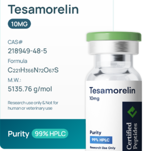Certified-Pep Tesamorelin 10 MG | lyophilized