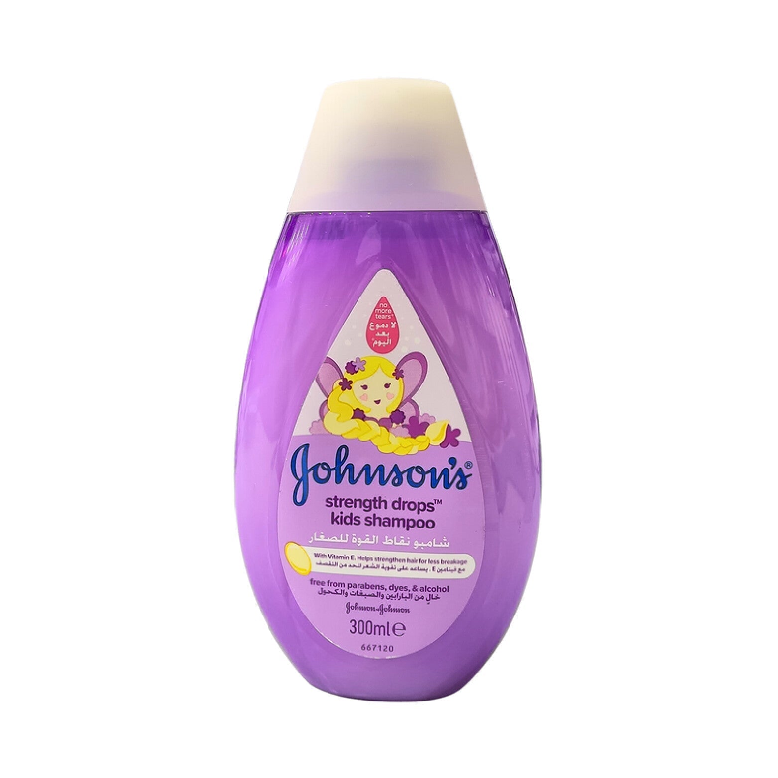 جونسون شامبو سترينث دروبس للأطفال 300 ml
