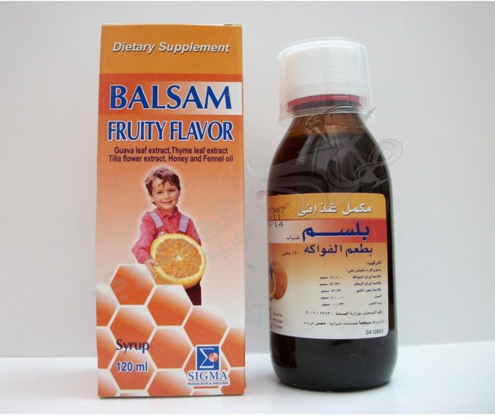 بلسم شراب للأطفال بطعم الفواكه 120 ml
