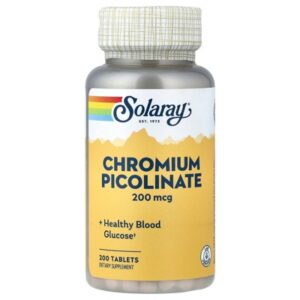 Solaray Chromium Picolinate 200mcg