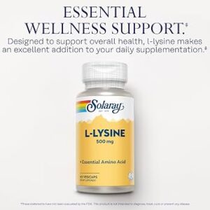 Solaray L Lysine 500mg